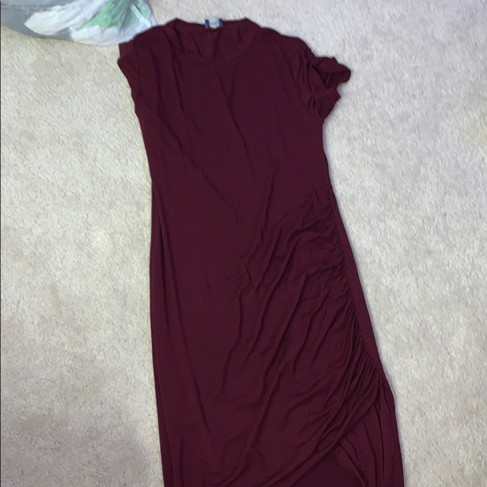 Maroon dress